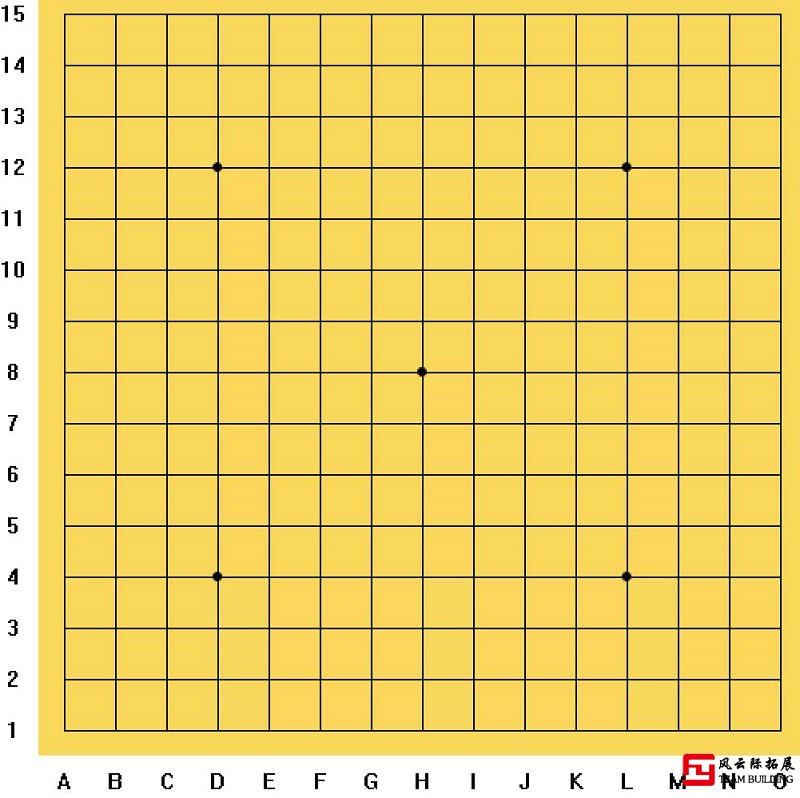 五子棋的標(biāo)準(zhǔn)棋盤