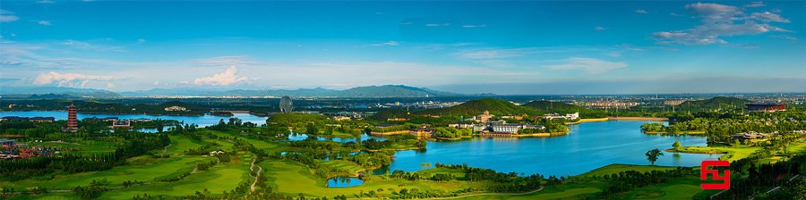 雁棲湖全景